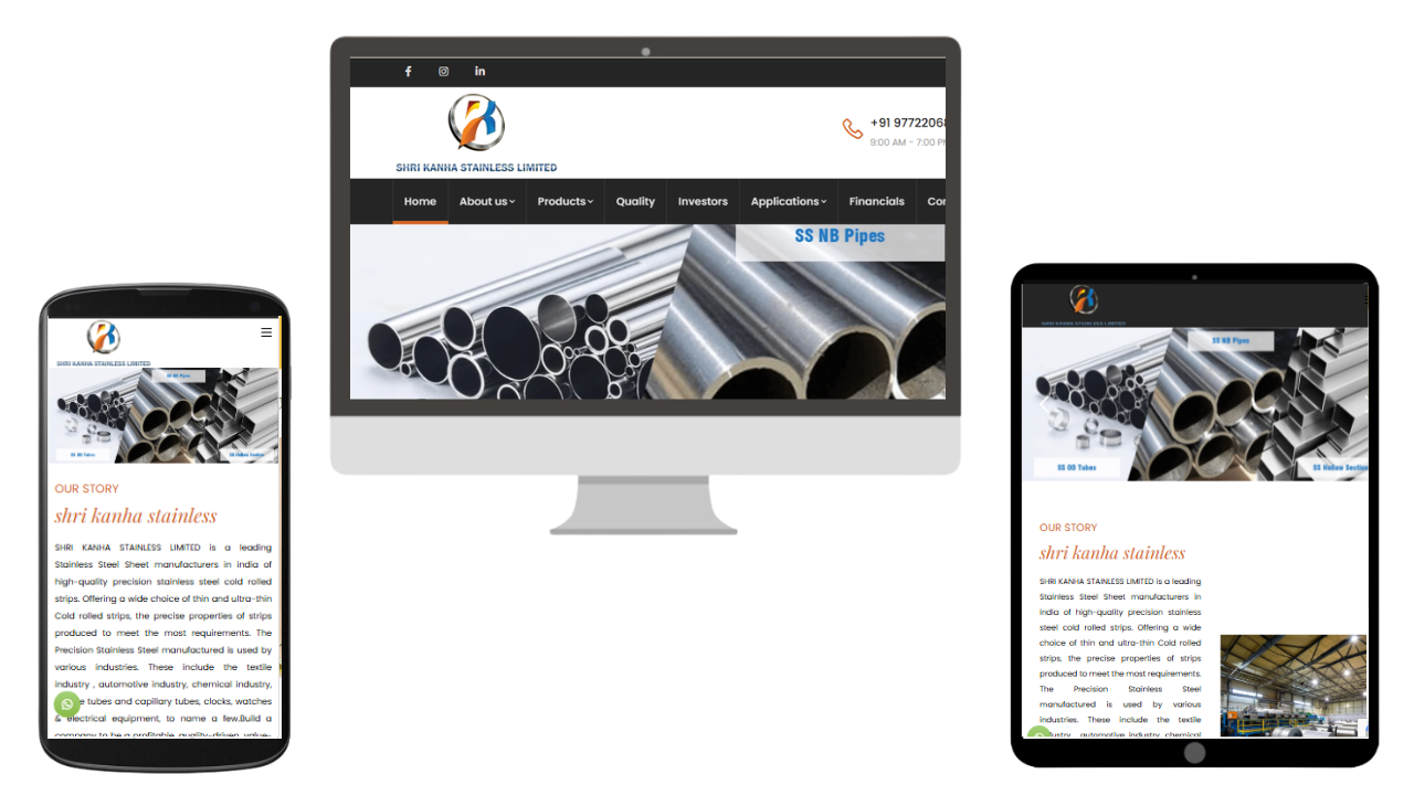 Metal Industry Website